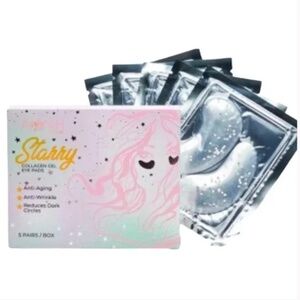 AMNH Skincare Starry Collagen Gel Eye Pads 5 Pairs BRAND NEW IN PACKAGE